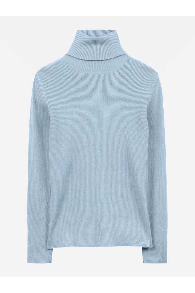 Herrlicher - Rolák s rib vzorom Sky - sky Herrlicher - Rolák s rib vzorom Sky - sky