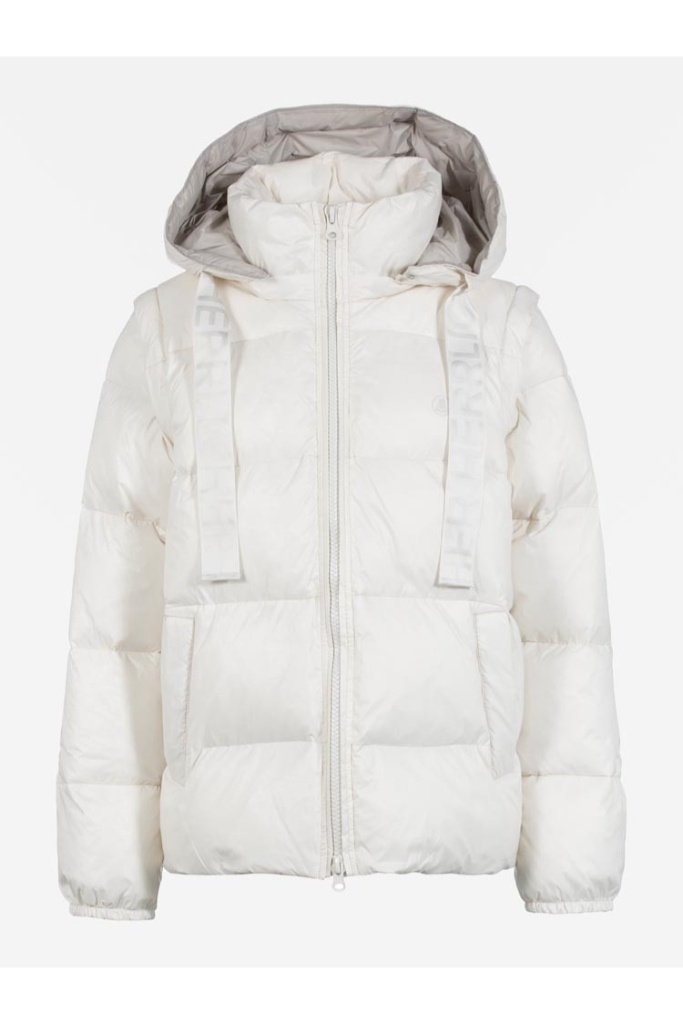 Herrlicher - Bunda krátka prešívaná Off white - off white Herrlicher - Bunda krátka prešívaná Off white - off white