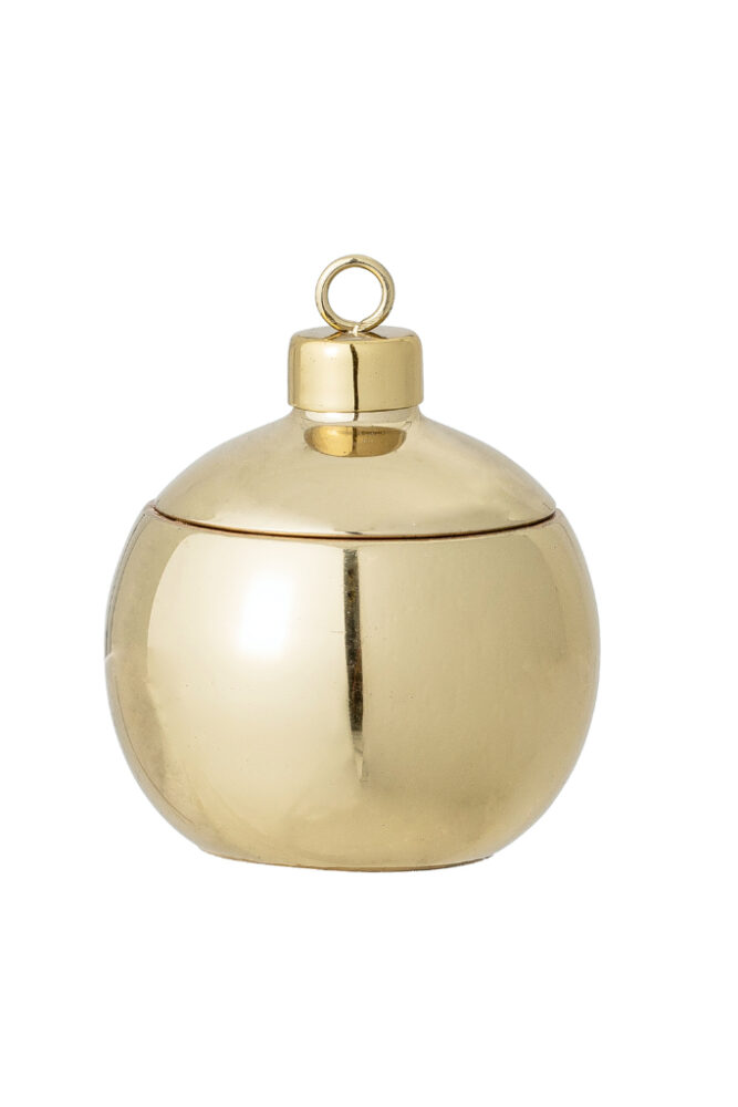 Bloomingville - Sviečka vonná sójova Nektarinka - gold