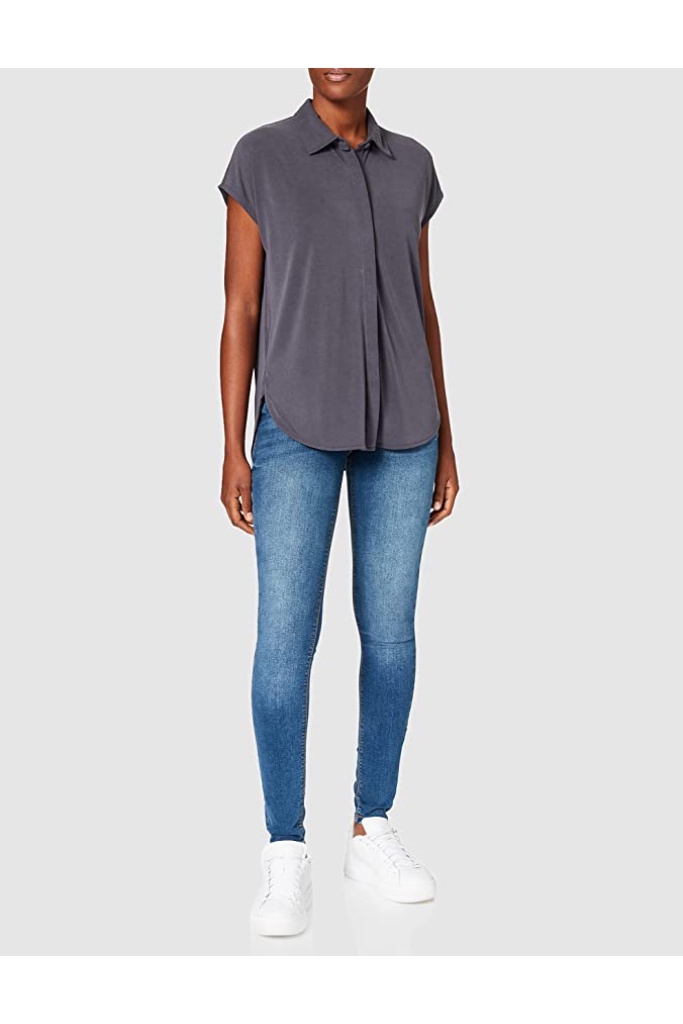 Herrlicher - Blúzka Svania z micromodalu Navy - navy Herrlicher - Blúzka Svania z micromodalu Navy - navy