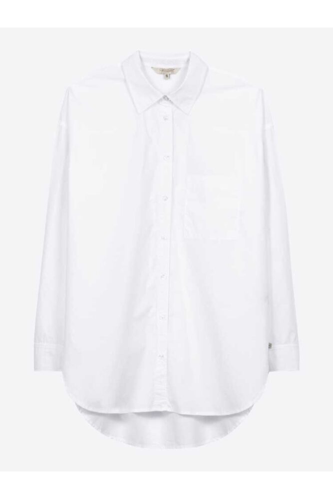 Herrlicher - Košeľa poplínová White - white