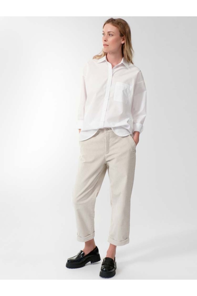 Herrlicher - Košeľa poplínová White - white Herrlicher - Košeľa poplínová White - white