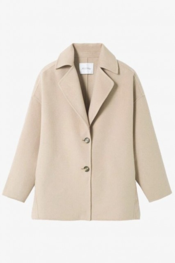 AMERICAN VINTAGE - Sako- Kabát Greige - greige AMERICAN VINTAGE - Sako- Kabát Greige - greige