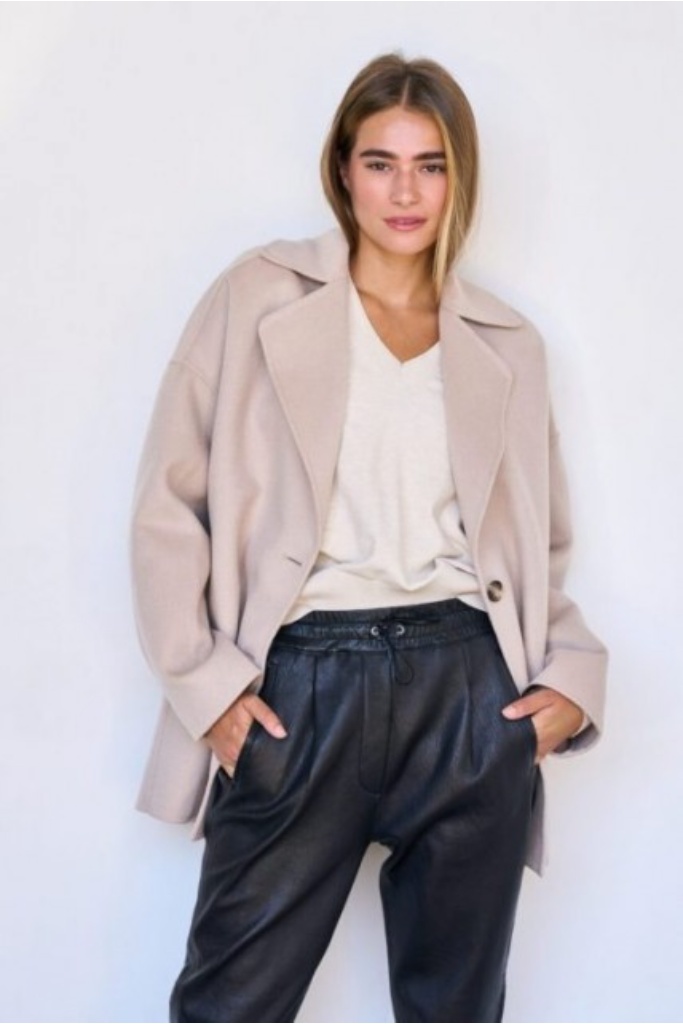 AMERICAN VINTAGE - Sako- Kabát Greige - greige AMERICAN VINTAGE - Sako- Kabát Greige - greige