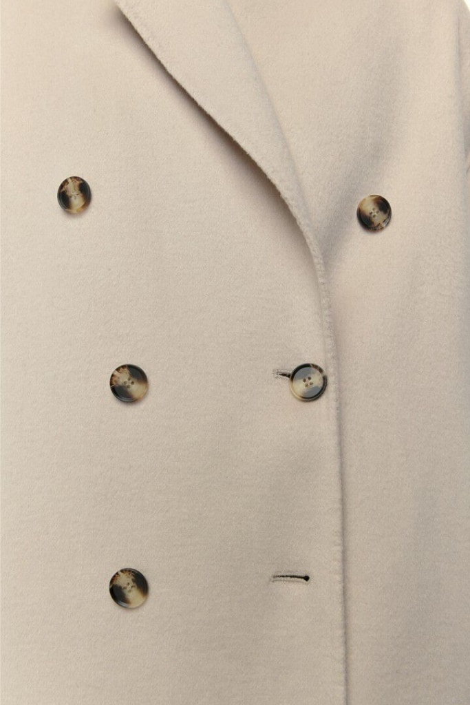 AMERICAN VINTAGE - Kabát z vlny Greige - greige AMERICAN VINTAGE - Kabát z vlny Greige - greige