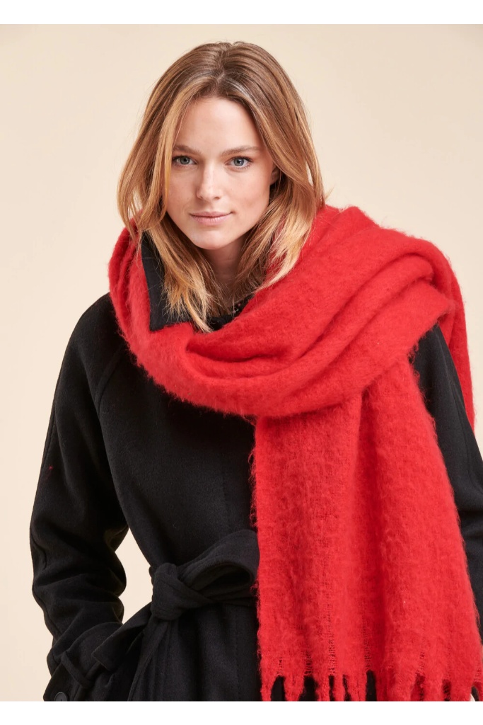 La Fée Maraboutée - Šál zimný Carmin - carmin La Fée Maraboutée - Šál zimný Carmin - carmin