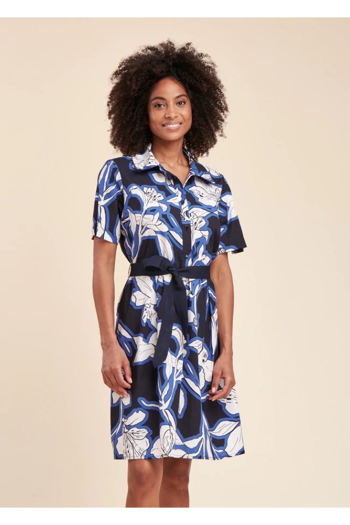 La Fée Maraboutée - Šaty košeľové Eclipse/Ecru - eclipse/ecru La Fée Maraboutée - Šaty košeľové Eclipse/Ecru - eclipse/ecru