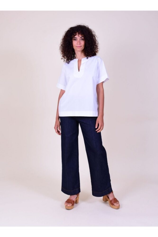 La Fée Maraboutée - Top voľný Blanc - blanc