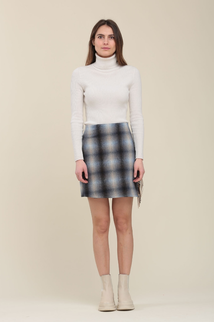 La Fée Maraboutée - Sukňa so strapcami Bleu - bleu La Fée Maraboutée - Sukňa so strapcami Bleu - bleu