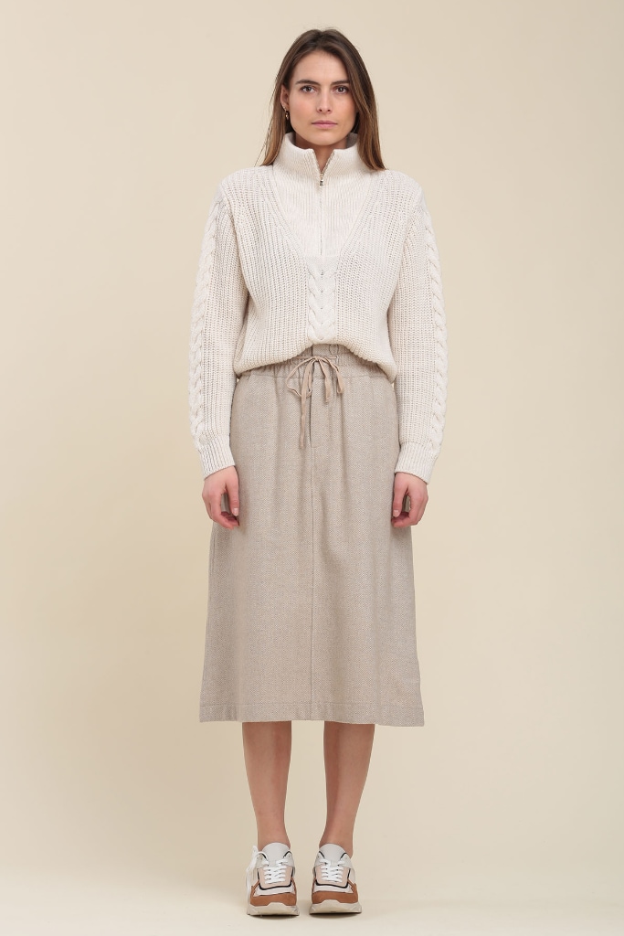 La Fée Maraboutée - Sukňa Beige - beige La Fée Maraboutée - Sukňa Beige - beige