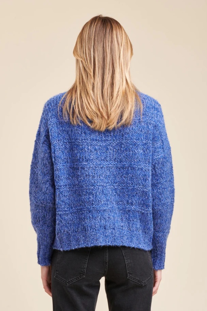 La Fée Maraboutée - Polorolák melírovaný Bleu roi - bleu roi La Fée Maraboutée - Polorolák melírovaný Bleu roi - bleu roi