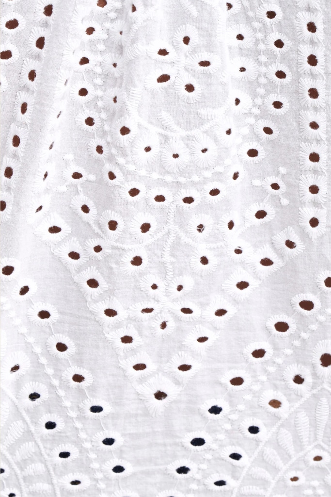 La Fée Maraboutée - Blúzka z madeiry Blanc - blanc La Fée Maraboutée - Blúzka z madeiry Blanc - blanc