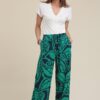 La Fée Maraboutée - Nohavice široké so vzorom Chlorophyll - chlorophyll