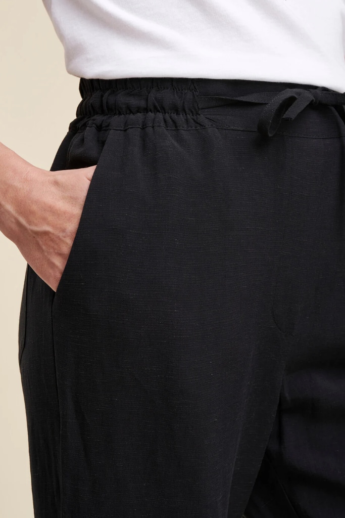 La Fée Maraboutée - Nohavice voľné Noir - noir La Fée Maraboutée - Nohavice voľné Noir - noir