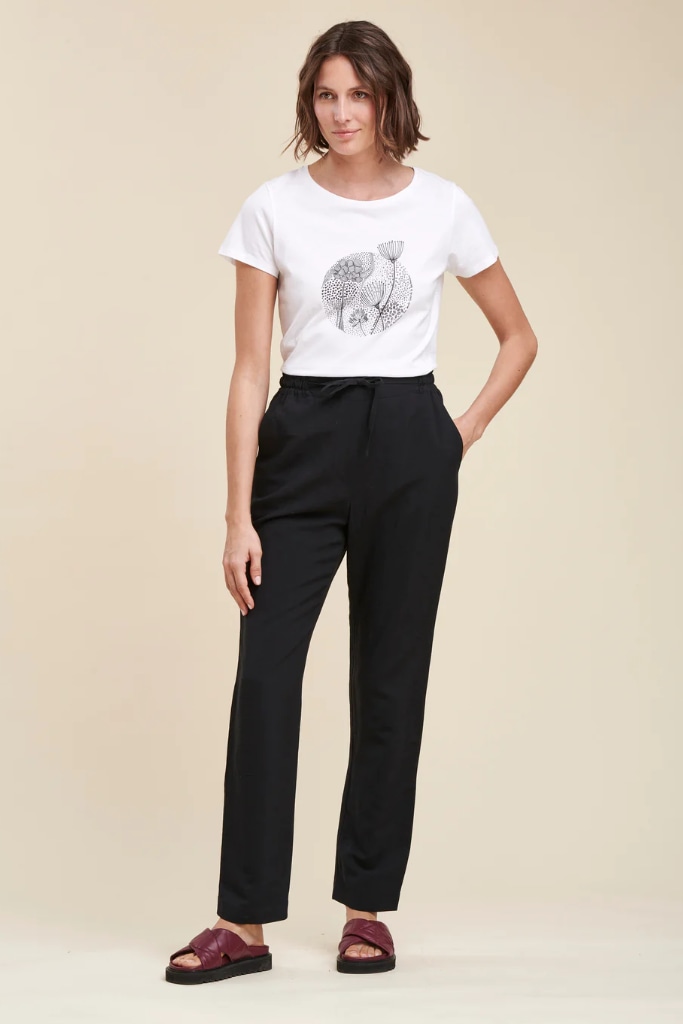 La Fée Maraboutée - Nohavice voľné Noir - noir La Fée Maraboutée - Nohavice voľné Noir - noir