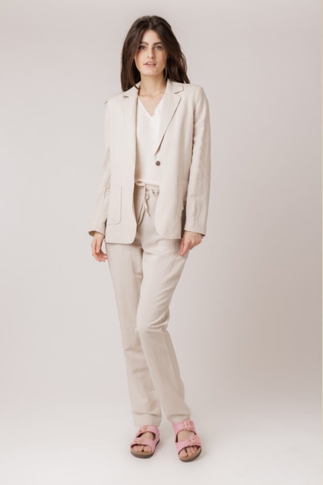 La Fée Maraboutée - Nohavice voľné Ecru - ecru