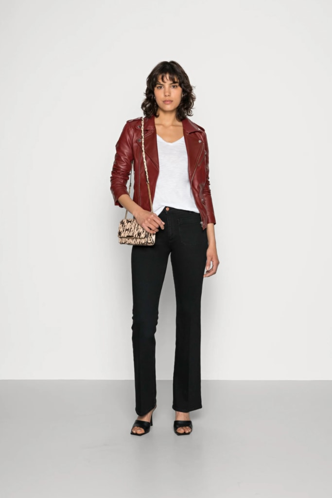 AMERICAN VINTAGE - Tričko s krátkym rukávom a V-výstrihom Jacksonville Blanc - blanc AMERICAN VINTAGE - Tričko s krátkym rukávom a V-výstrihom Jacksonville Blanc - blanc