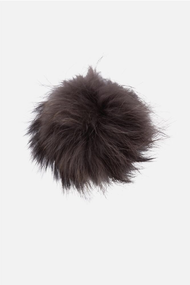 Rino Pelle - Brmbolec pravá kožušina Morel - morel