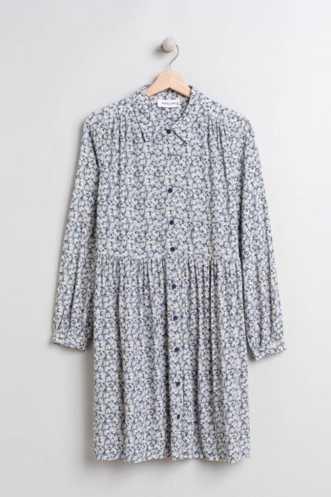 indi cold - Šaty voľné krátke Azul - azul