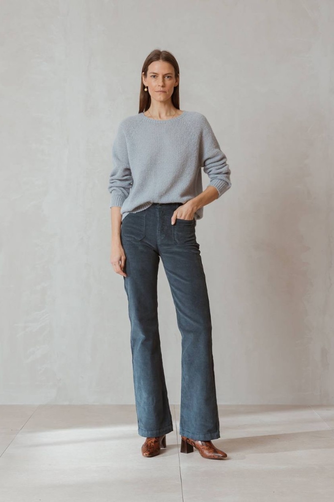 indi cold - Pulóvrik s Alpakou a s oválnym výstrihom a raglanovými rukávmi Jazmin - jazmin indi cold - Pulóvrik s Alpakou a s oválnym výstrihom a raglanovými rukávmi Jazmin - jazmin