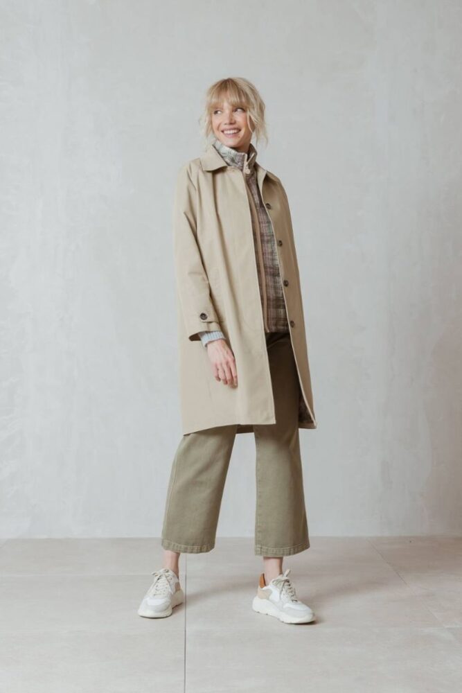 indi cold - Kabát prechodný s vestou Beige - beige