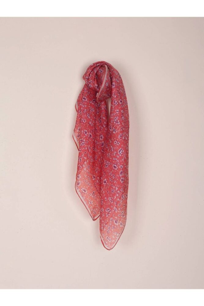 indi cold - Šatka 65x65 cm Carmesi - carmesi