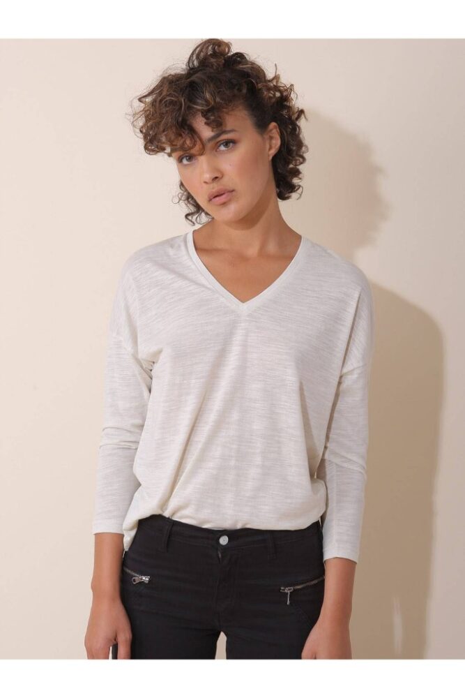 indi cold - Tričko s dlhým rukávom Crudo - crudo