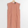 indi cold - Šaty voľné ľanové Rosa - rosa