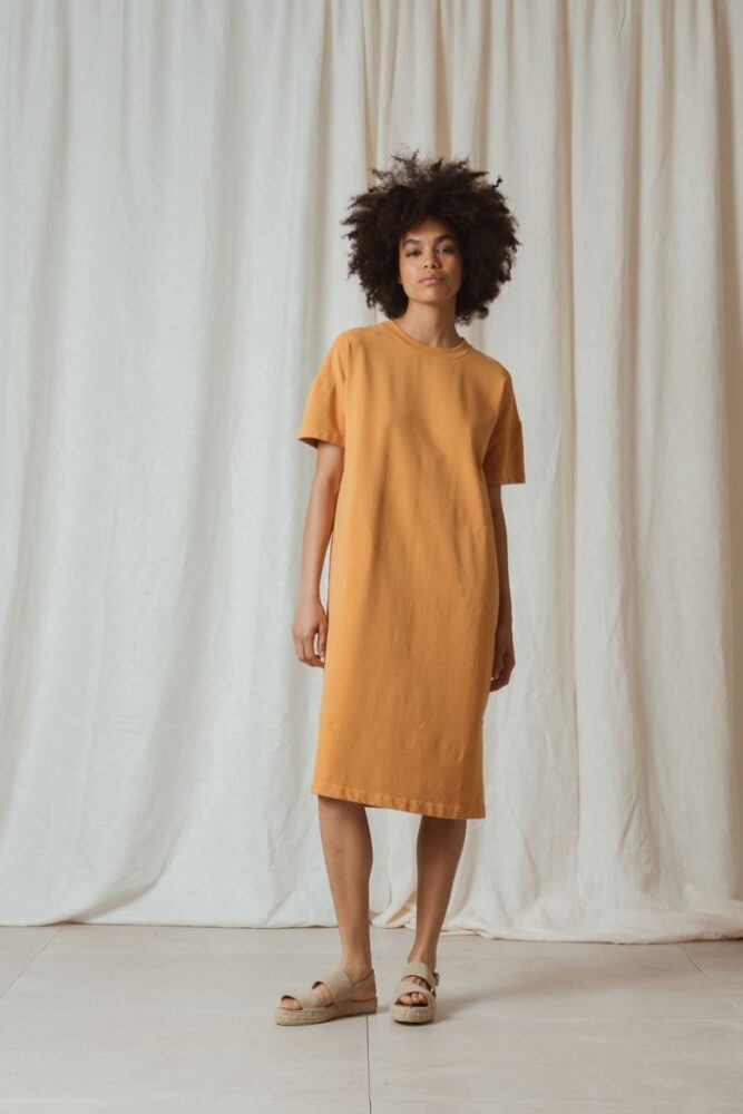 indi cold - Šaty voľné džerzejové Calabaza - calabaza