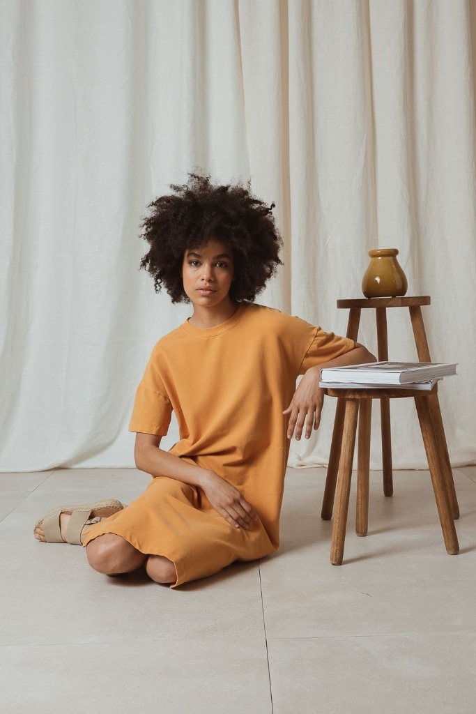 indi cold - Šaty voľné džerzejové Calabaza - calabaza indi cold - Šaty voľné džerzejové Calabaza - calabaza