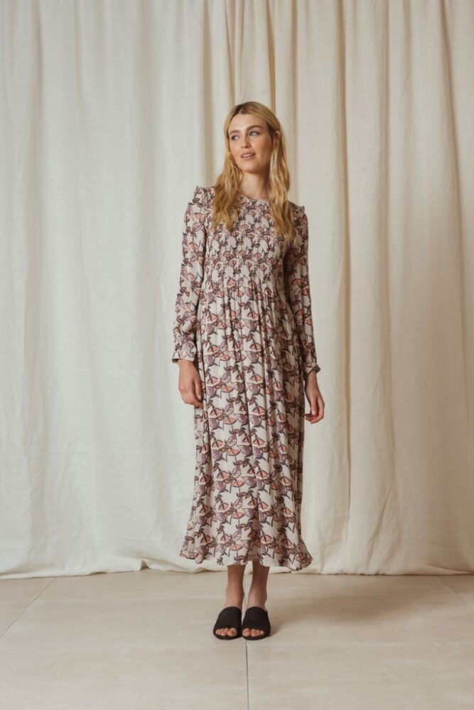 indi cold - Šaty voľné s potlačou DONNA PIEDRA - piedra