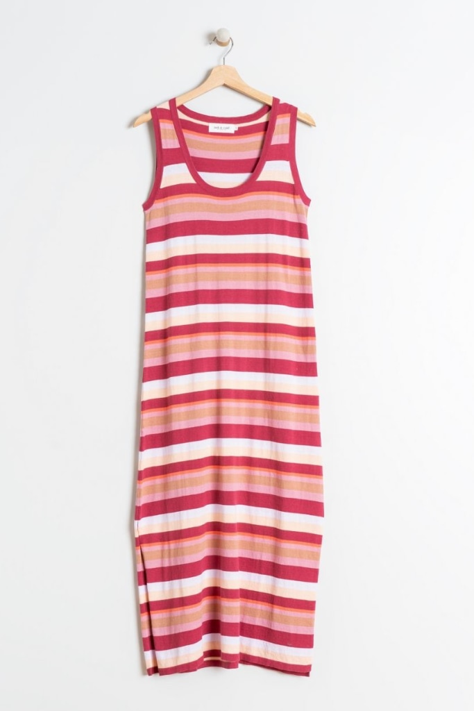 indi cold - Šaty dlhé džerzejové Frambuesa - frambuesa indi cold - Šaty dlhé džerzejové Frambuesa - frambuesa