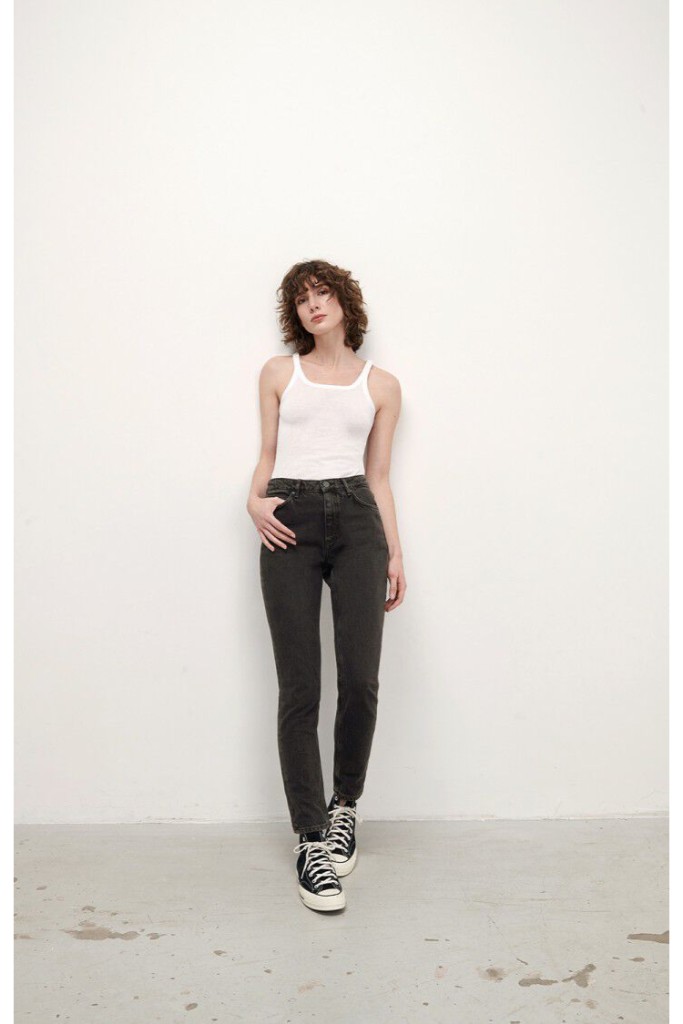 AMERICAN VINTAGE - Nohavice denim YOPDAY Black Poivre - black poivre AMERICAN VINTAGE - Nohavice denim YOPDAY Black Poivre - black poivre